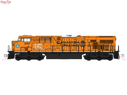 Kato ES44AC Lok Canadian Pacific 8757 Every Child Matters Maßstab 1:160, Spur N | Zustand: New