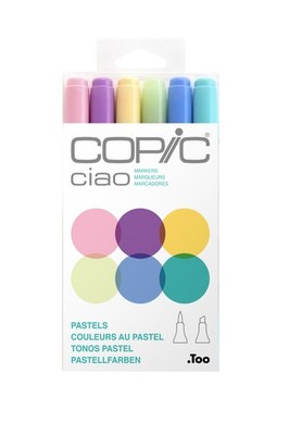 Copic Ciao Marker Pastels 6Pc Set