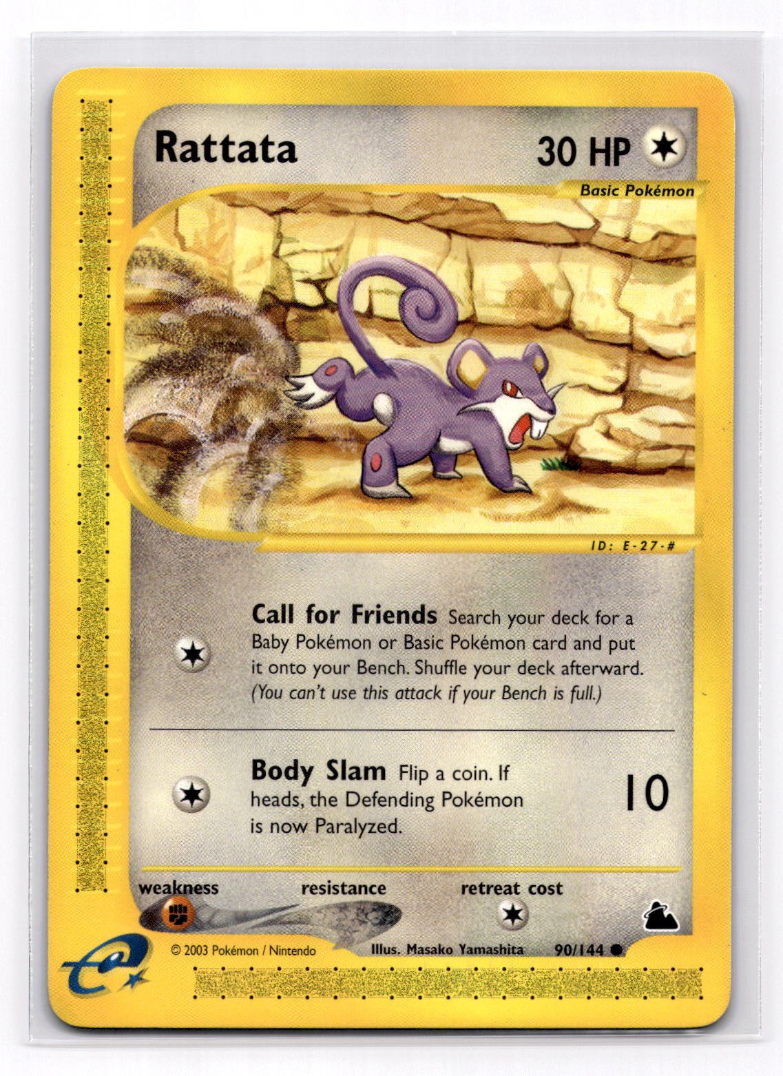 Rattata Common Skyridge 090/144 NM