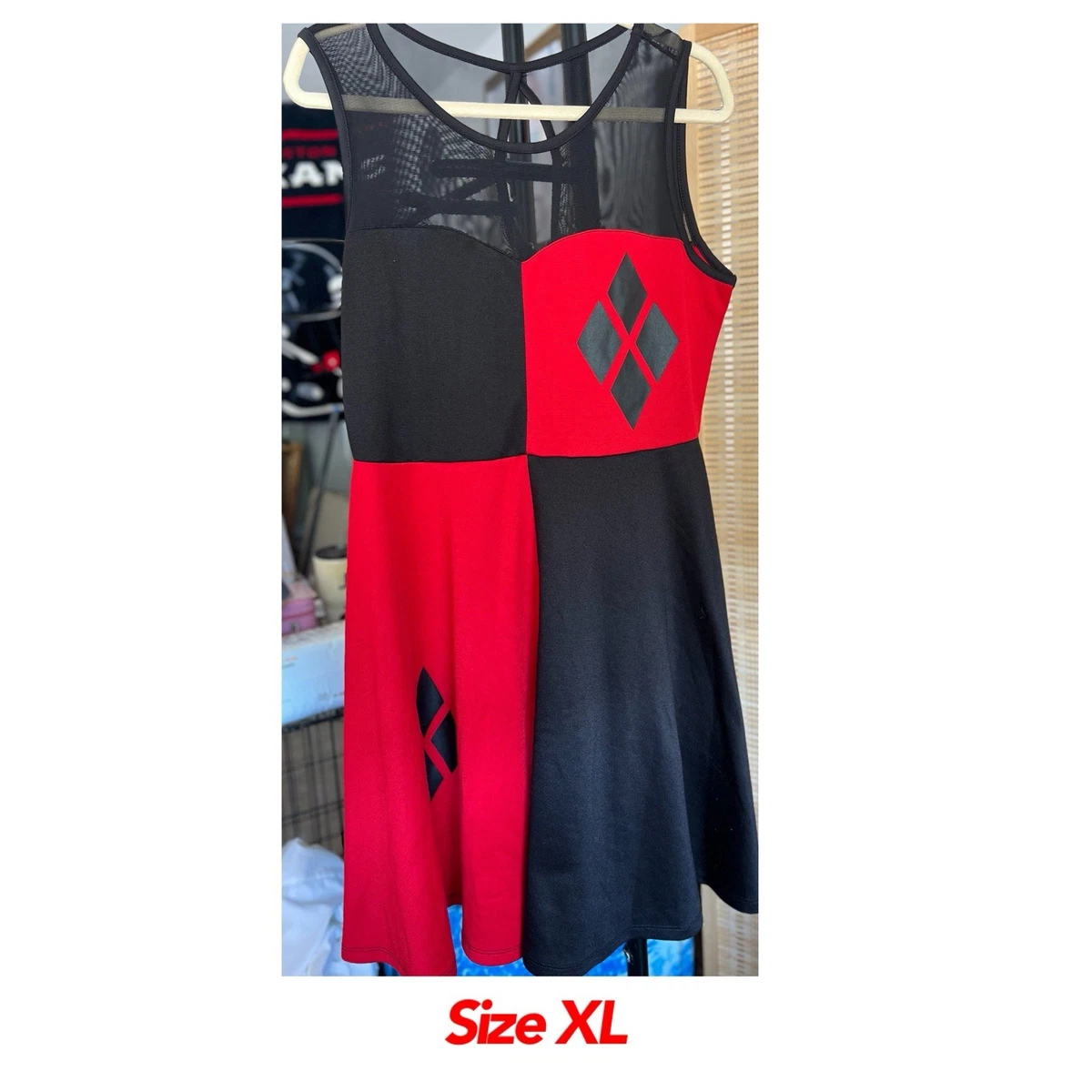 Harley Quinn Red Dress Costumes for Women for sale | eBay