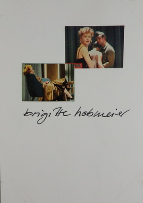 Autogramm deutsche Film- und Theater Schauspielerin Brigitte Hobmeier (142375)