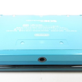 【Good】Nintendo 3DS Aqua Blue Console ONLY Japanese Edition #Arr0510/02