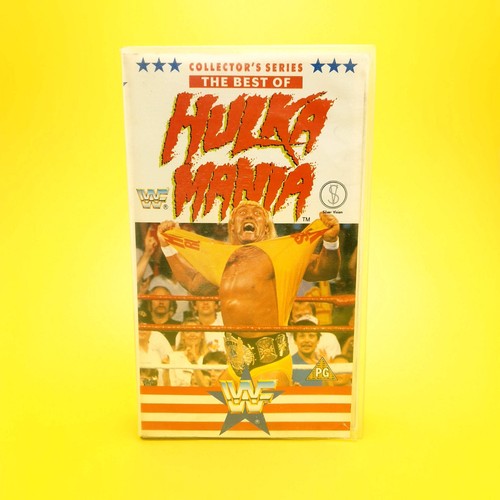 VHS Video ☆ WWF The Best of HULKAMANIA UK Tape Cassette ☆ Silver Vision Vintage - Picture 3 of 3