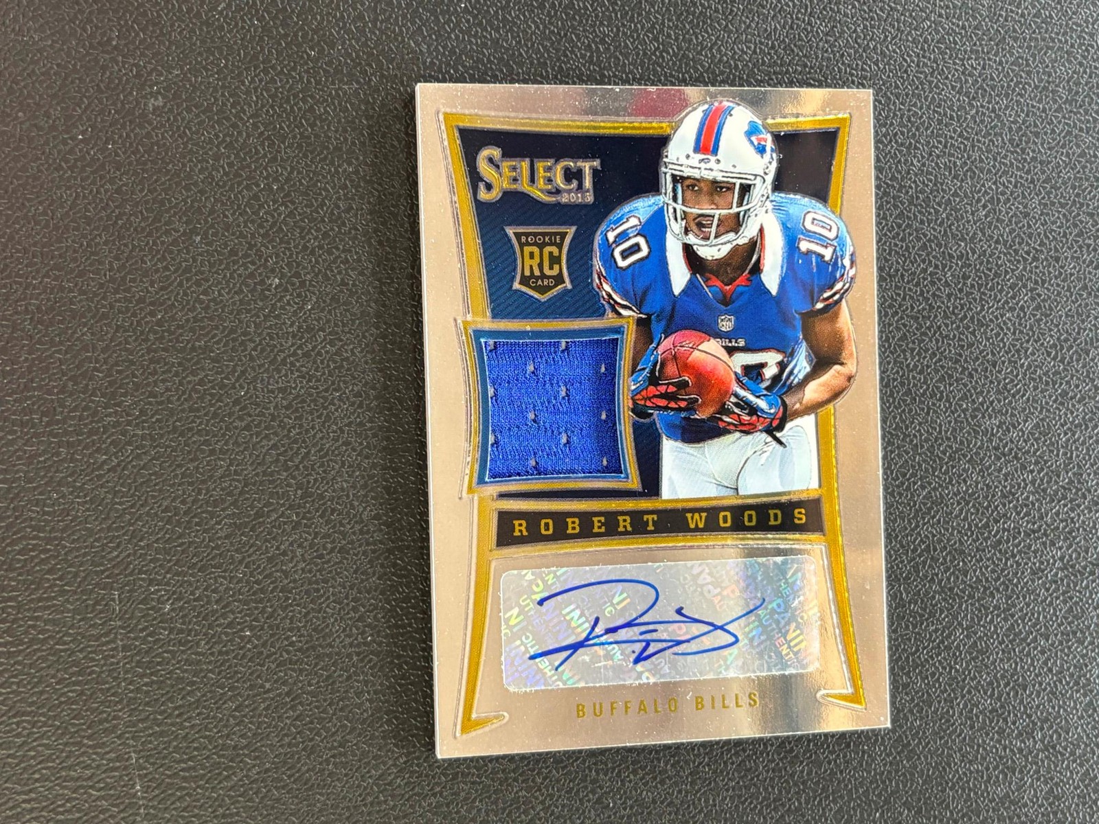 Robert Woods Panini Select #230 Jersey Autograph