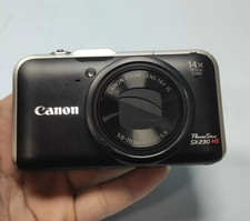 Black Canon PowerShot SX230 HS 12.1MP 14x Optical Zoom English Digital Camera