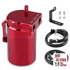 Oil Catch Can, Aluminum Oil Separator Tank Compatible with 2014-2018 Chevy