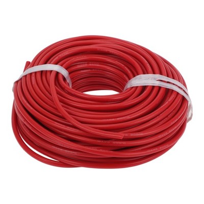 Ground Wire Power Wire 30m Rot TC 1Stk 10AWG Vollständig isoliert
