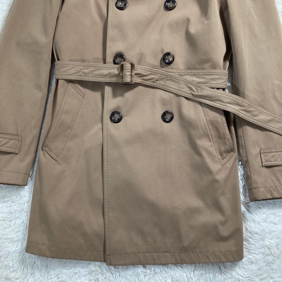 Men's mid-length brown Burberry London trench coat in good condition thumbnail 2