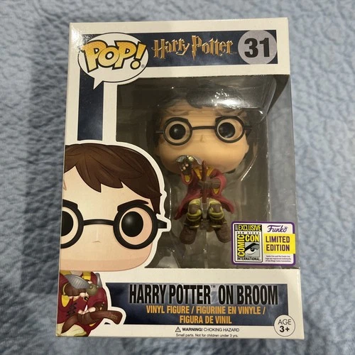 SDCC 2017 New Funko Pop Harry Potter on Broom #31 Official 2017 SDCC Sticker