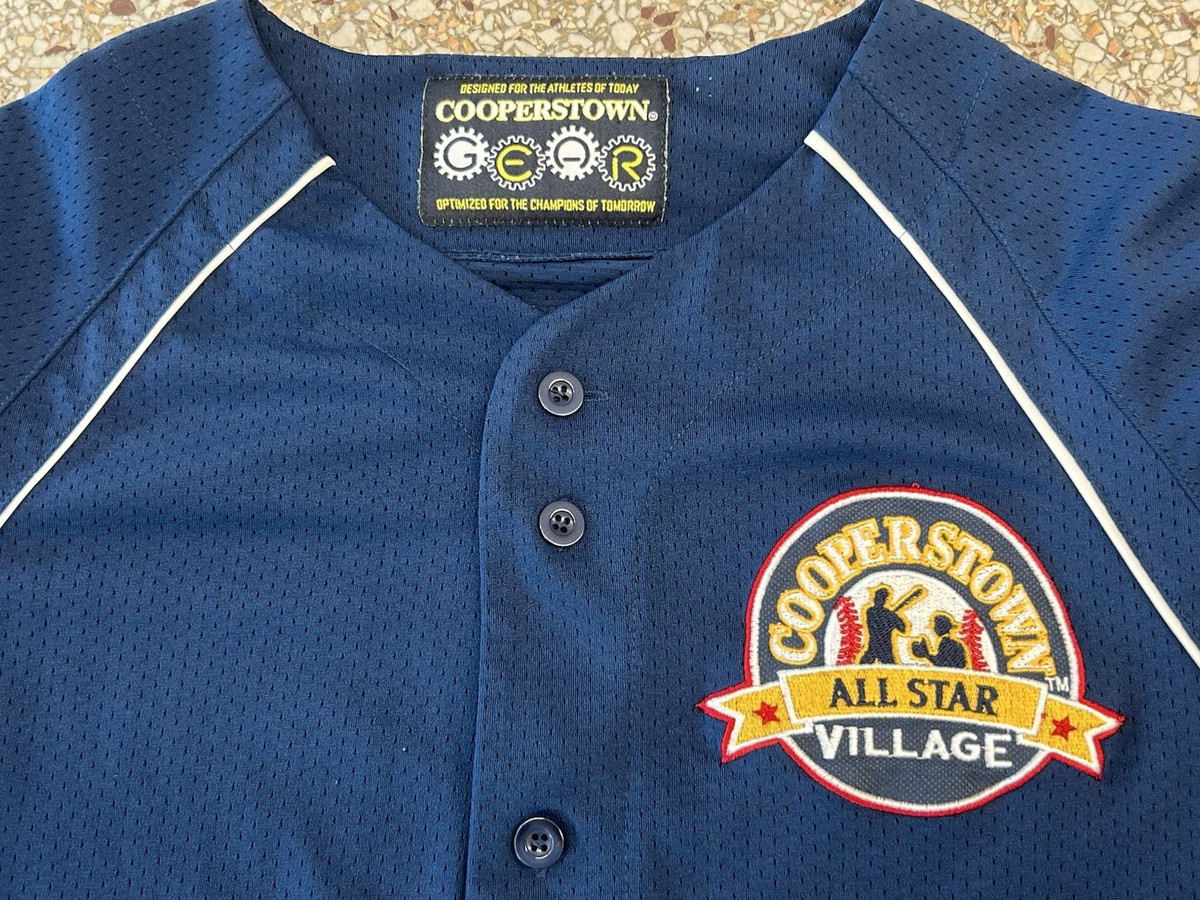 COOPERSTOWN ALL STAR VILLAGE Blue MLB Baseball Green Monster