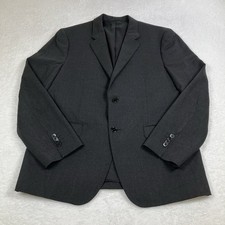 Theory Xylo Avenue Charcoal Gray Wool Blend Stretch Sport Coat Blazer Men's 42S
