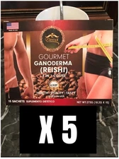 cafe ganoderma 4 in 1 (reishi) 5 cajas $75 