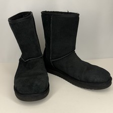 Koolaburra By Ugg Boots Women's Size 8 Black Suede And Wool 8" Tall Upper