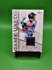 2025 Leaf In The Game Used Sports - #GM-18 Game Used Mem Ichiro Suzuki /20 