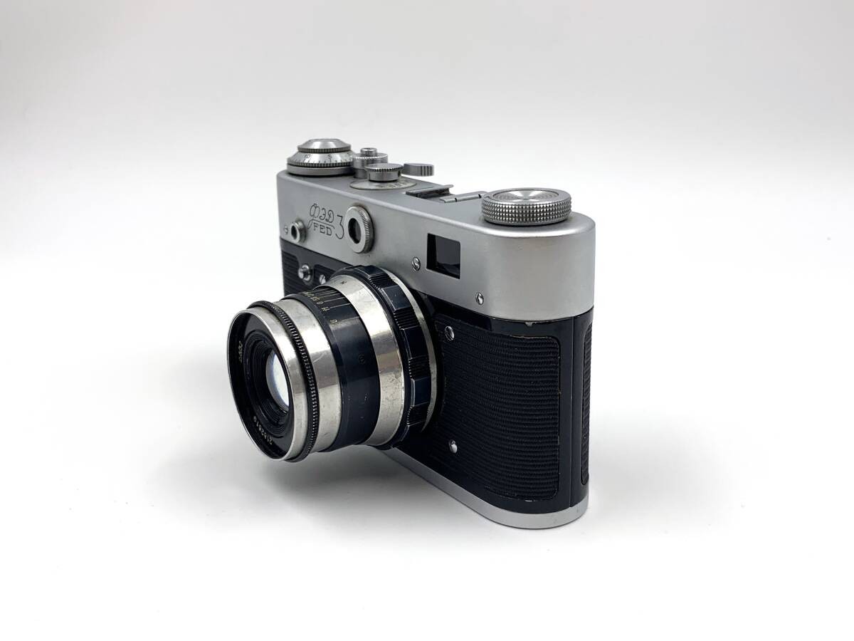 FED-3、induster-61 Fed-3 Leica Camera with Industar 61 Tessar 52mm F2.8 Used | eBay