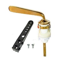 Fluidmaster 22120 Luxury Finish Toilet WC Cistern Flush Lever Handle Gold Colour