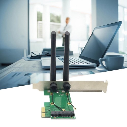 Wireless Wifi Network Card Mini PCI-E To PCI-E Network card adapter I2H3