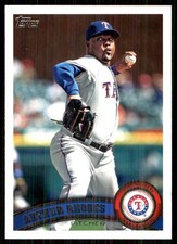 Arthur Rhodes 2011 Topps Update #US223 Rangers MLB READ FREE SHIP AutographDen
