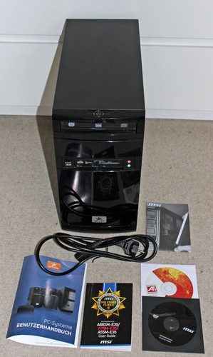gecCOM Win11 Pro PC mit MSI Motherboard A78M-E35 8GB RAM schwarz - Picture 4 of 15