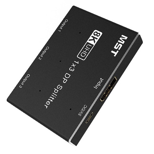 8K 1X3 1 in3 Out DP Splitter 8K60Hz MST SST Hub Multi Monitor Splitter d - Picture 13 of 13