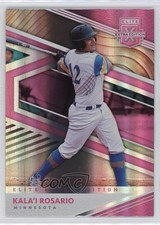 2020 Panini Elite Extra Edition Pink Kala'i Rosario #165 0q3