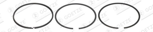 Goetze Engine Kolbenringsatz 08-452807-10 FüR Ford Kuga 2 DM2 Focus 3 Turnier 5-image