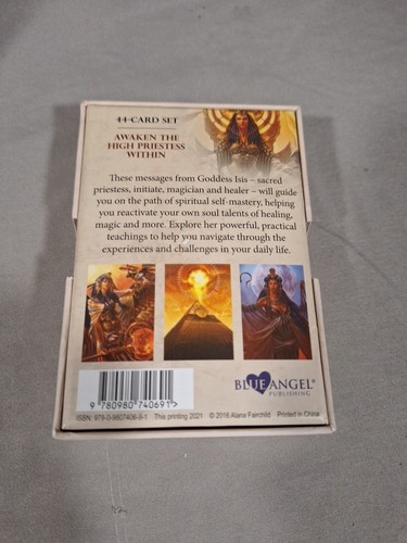 ISIS ORACLE CARDS Alana Fairchild Pocket Edition Tarot Deck ~Excellent Condition - Bild 6 von 6