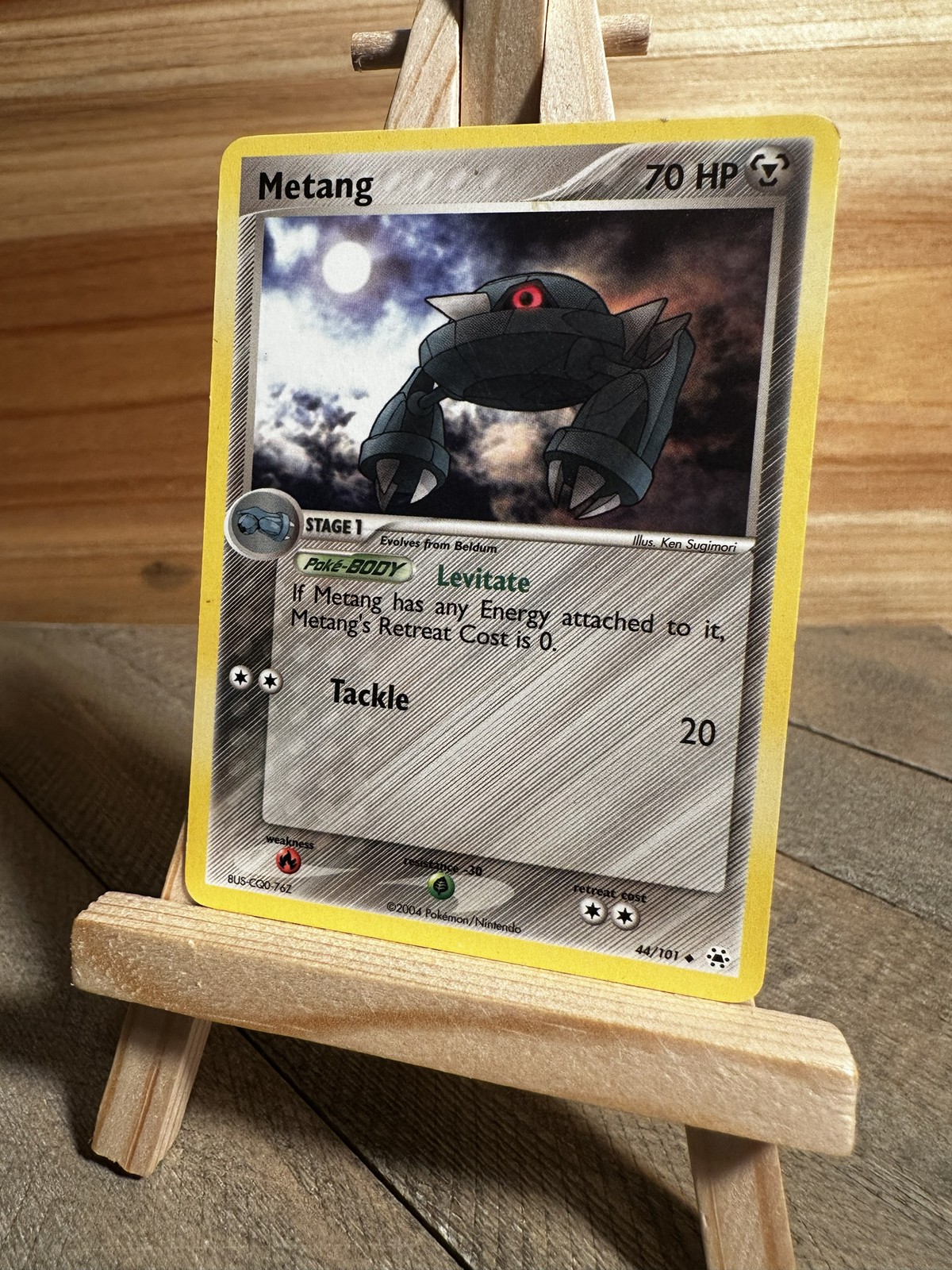 Pokemon Hidden Legends Uncommon Metang #44/101 Moderately played