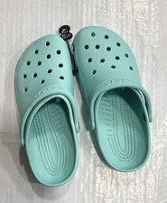 Crocs Classic Iconic Comfort Clog Sandals Men's  Pure Water