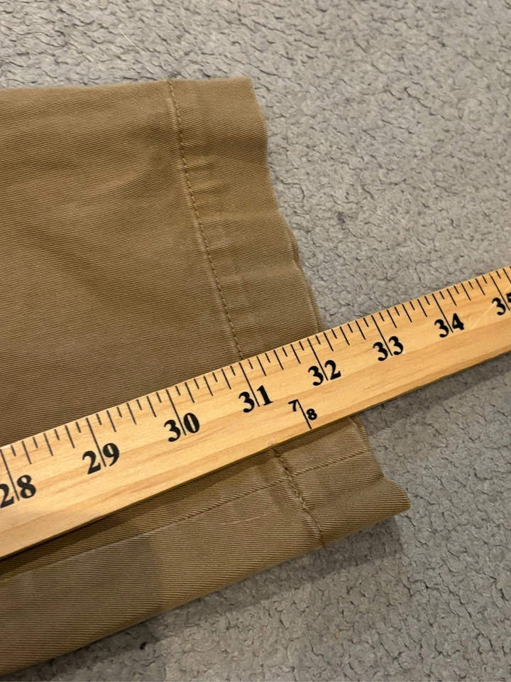 Pantalones Banana Republic Para Hombre 33x34 Mason Atléticos Calce Cónico Beige Tostado Ajustados Foto 4 de 4
