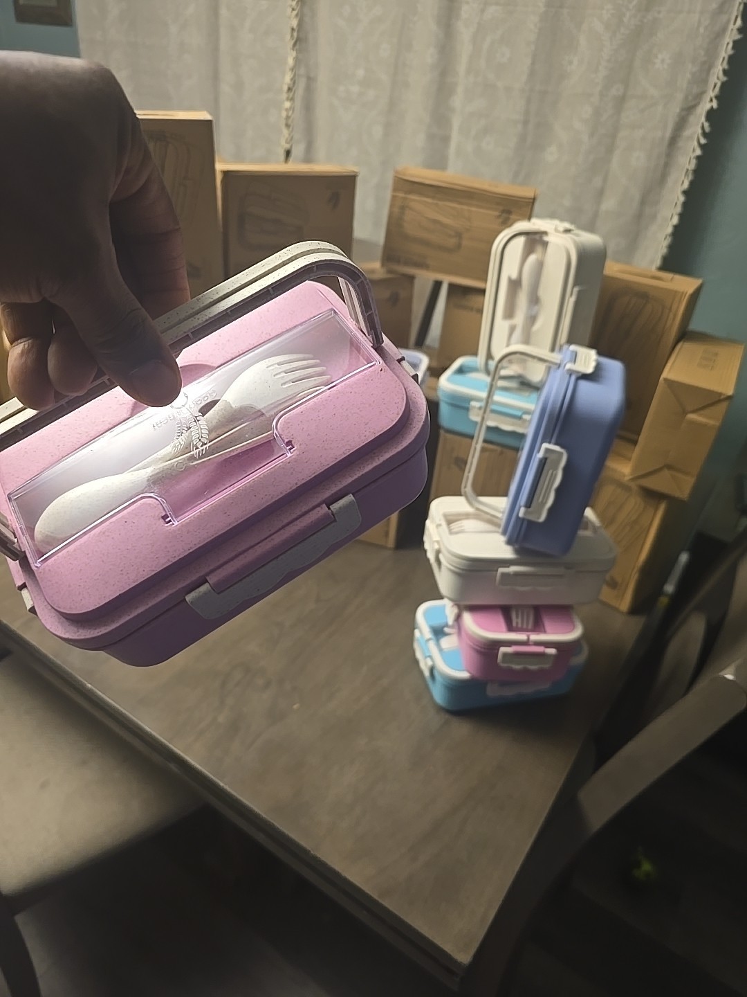 Reusable 3 Compartment Lunch Box &ndash; BUY 2 GET 1 FREE &ndash; Bento Food Container
