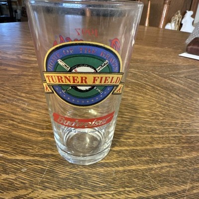 Atlanta Braves 1997 Turner Field Budweiser Pint Glass