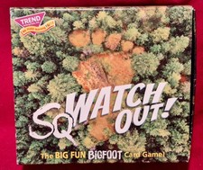 SQWATCH OUT! Big Foot Big Fun Card Game Sealed Contents Made In USA 2-4 Players
