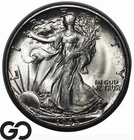 1945-S Walking Liberty Half Dollar, Lustrous Beauty