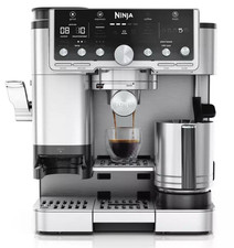 Ninja Luxe Caf� Espresso Machine 9 Bar Stainless Steel, Grinder & Milk Frother