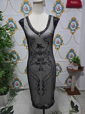 VINTAGE , Guess black sheer mesh dress , WOMEN'S SMALL. EXCELLENT CONDITION 