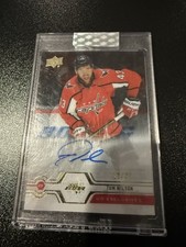 2019-20 Upper Deck Clear Cut Tom Wilson #CC-TW Exclusives /35 (AU)