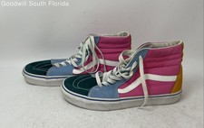 Vans Unisex Sk8-Hi Off The Wall 500714 Multicolor Sneaker Shoes Size M 8 W 9.5