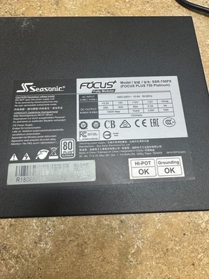 seasonic focus plus 750 platinum