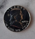 1963 Franklin Proof Half Dollar BU, 90% Silver, Uncirculated, Gem Quality