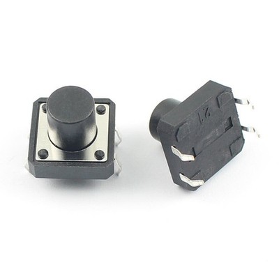 10Pcs   Tactile Tact Push Button Switch 4 Pin DIP 12x12x9.5mm 12*12 #vn