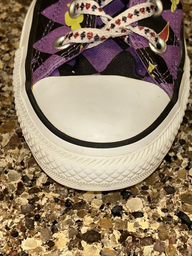 DC Comics Batman Converse Sneakers Harley Quinn Men's Size 6 Women's 8 - Picture 6 of 18