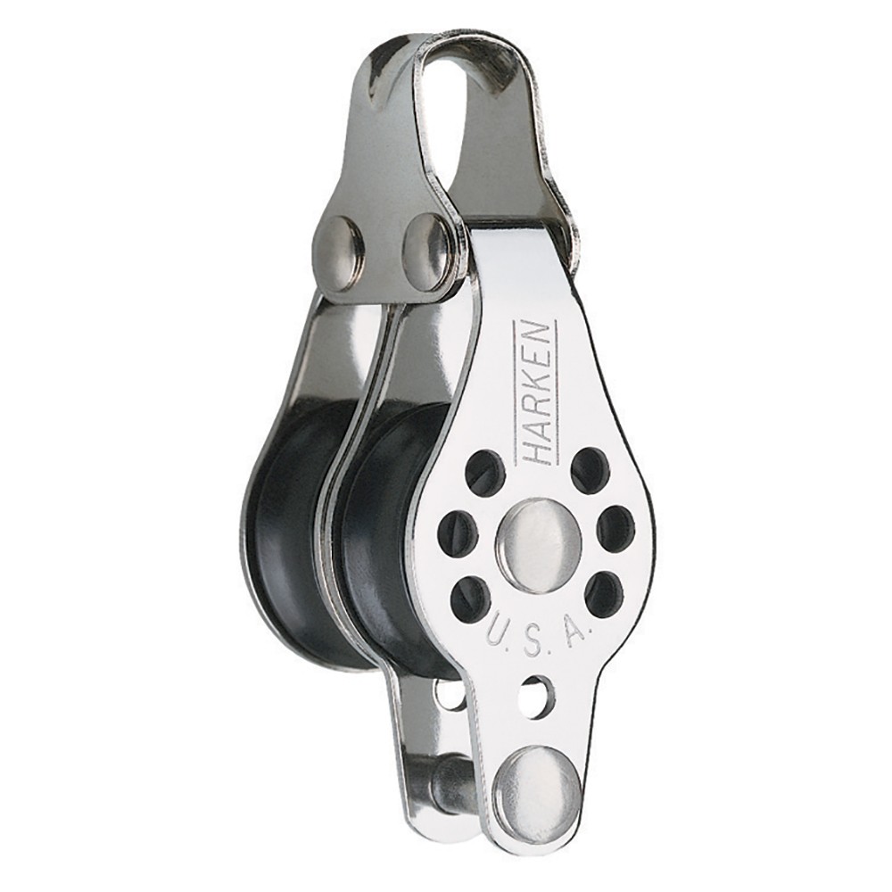 Двойной микроблок Harken 227F 22 мм с бекетом- Рыбалка