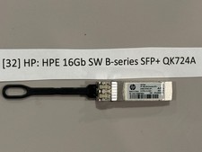 HPE QK724A HP HPE 16GB SW B-Series SFP+ Transceiver QK724-63001 (W)
