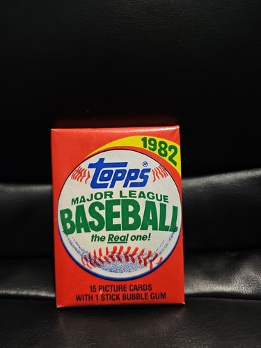 UNOPENED 1982 Topps Baseball Wax Pack Possible Cal Ripken Jr. RC Rookie
