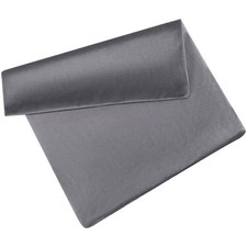 Mixweer Flannel Heating Pad Replacement Cover Soft 12 x 15 Inch, Grey