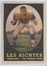 1958 Topps Les Richter #105 HOF 0z0n