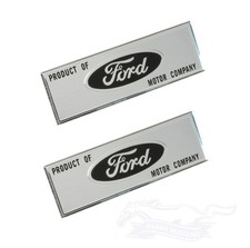 64 12 65 66 Mustang Door Sill Scuff Plate Emblem Pair - C5zz-6513208-e Esblk-f 64 12 65 66 Mustang Door Sill Scuff Plate Emblem Pair - C5zz-6513208-e Esblk-f