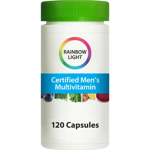 Rainbow Light Multivitamin for Men, Vitamin C, D & Zinc, Probiotics, Men's