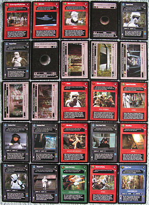 Star Wars CCG Endor Uncommon Karten Teil 1/2 (Dark Side)
